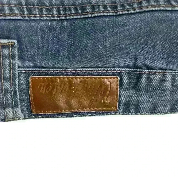 Winchester American Sz36 Men Jeans Stars And Strips Western Classic - Picture 12 of 15